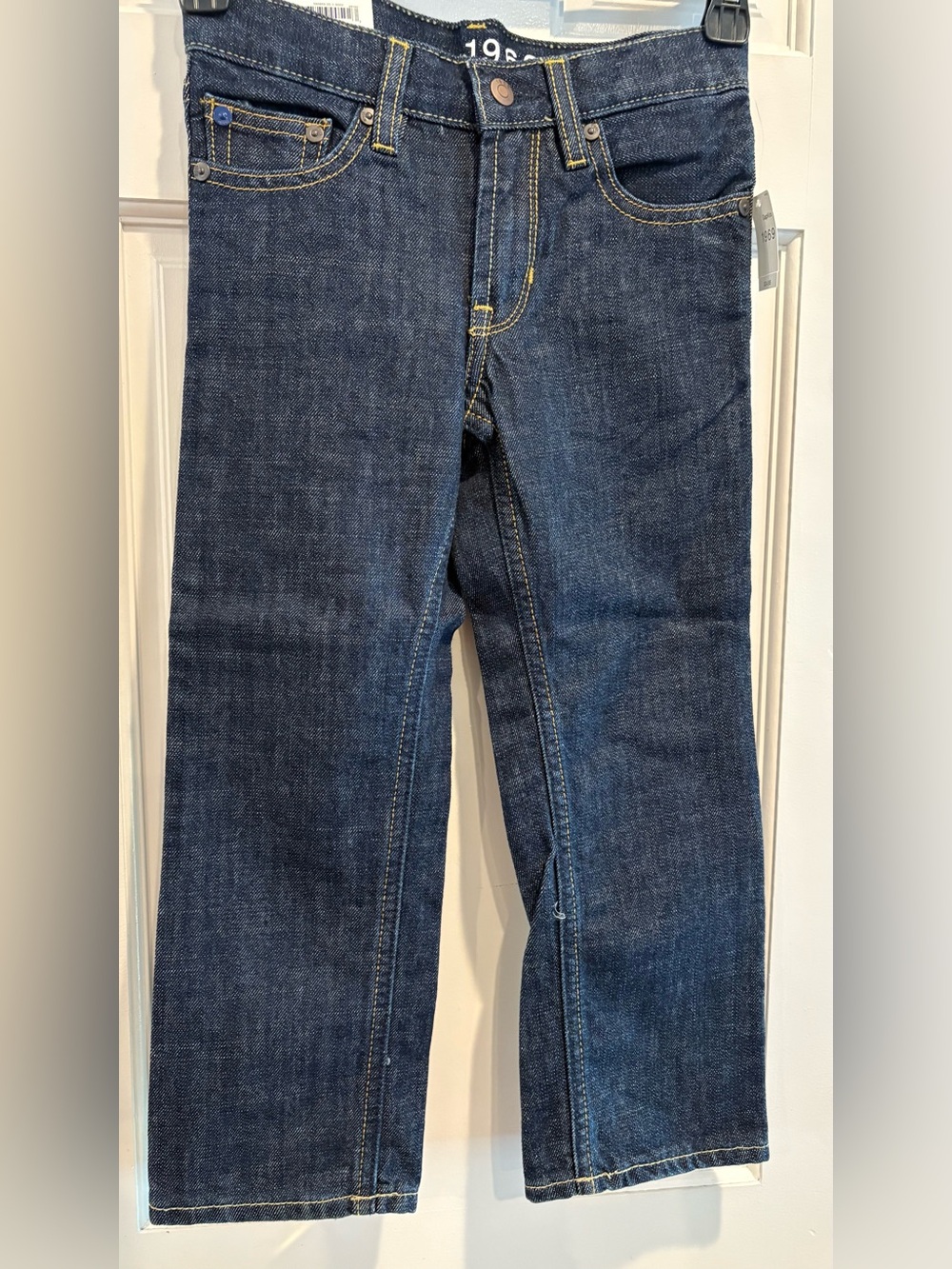 NWT! Gap Boys Dark Blue Jeans. Size 5